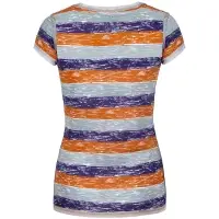 Футболка женская &laquo;Амазонка&raquo; двусторонняя, оранжевый/фиолетовый, размер S