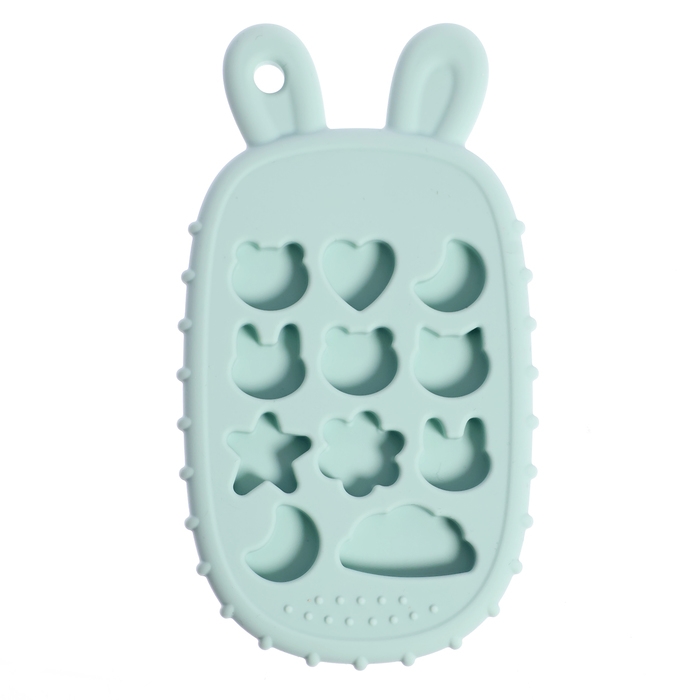 Пульт-прорезыватель для малышей «Зайчик», пищевой силикон Пульт-прорезыватель для малышей «Зайчик», пищевой силикон