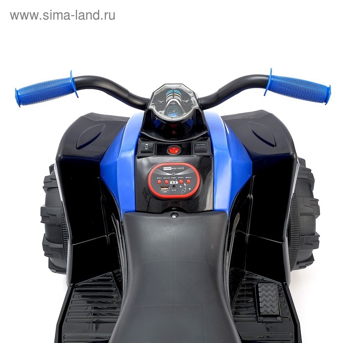 Электромобиль &laquo;Квадроцикл&raquo;, 2 мотора, цвет синий