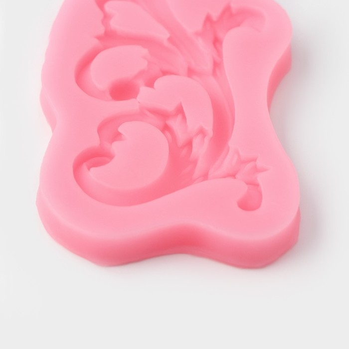 Молд Доляна &laquo;Узор&raquo;, силикон, 12&times;5,5 см, цвет МИКС