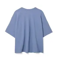 Футболка унисекс оверсайз Street Vibes, синяя (лавандовая), размер XS/S Футболка унисекс оверсайз Street Vibes, синяя (лавандовая), размер XS/S