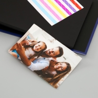 Фотоальбом 25 листов (уголки+кольца) "Корабль" тиснение 19х27х3 см