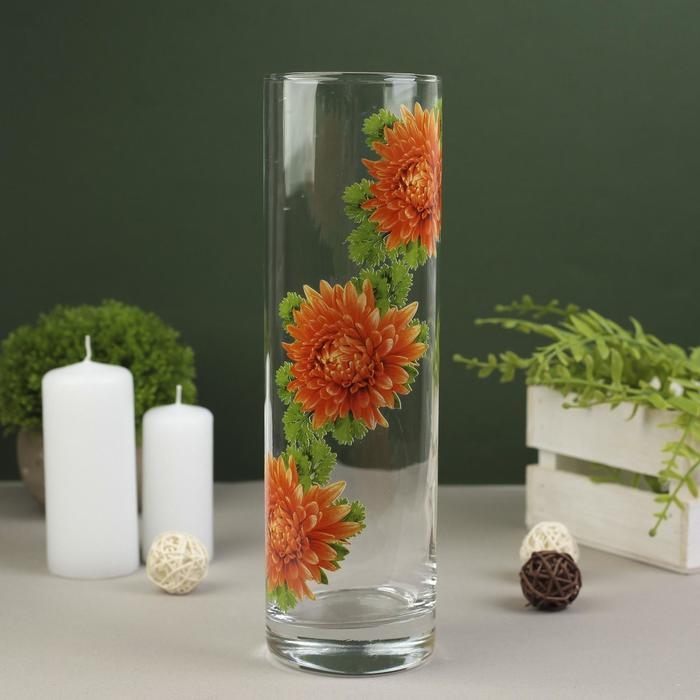 Ваза FLORA Ваза FLORA "Цветочная поляна" 7,5х26,5см МИКС