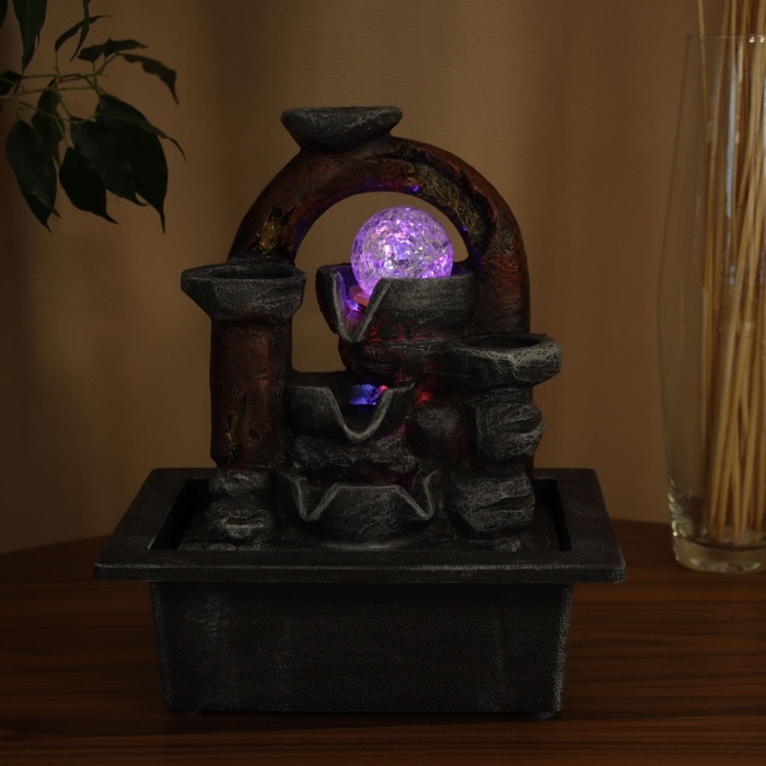 Фонтан Фонтан "Освальд" 26х23 см (с подсветкой)