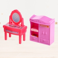 Игровой набор &laquo;Дом-машина Ксении&raquo; с мебелью и аксессуарами