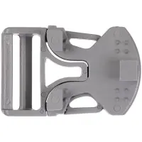 Застежка-пряжка односторонняя Triden, серый