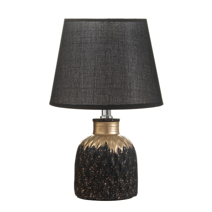 Настольная лампа Настольная лампа "Барил" 1хE14 черный 20х20х31 см RISALUX
