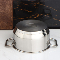 Кастрюля &laquo;Классика-прима&raquo;, 1.5 л, d=16 см, капсульное дно, индукция,цвет серебряный