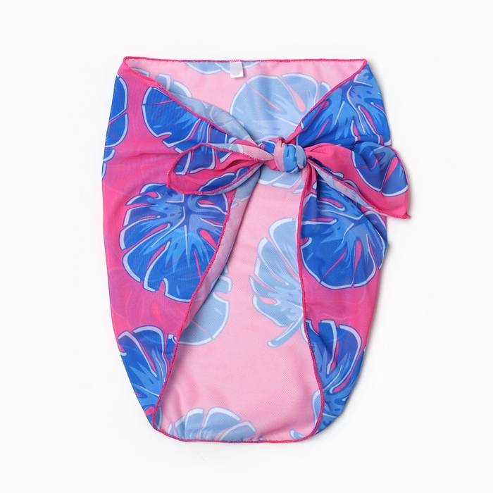 Купальник раздельный для девочек, цвет розовый, рост 110-116 см