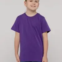 Футболка детская T-Bolka Kids, фиолетовая, 10 лет Футболка детская T-Bolka Kids, фиолетовая, 10 лет
