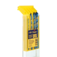 Набор универсальных сверл ТУНДРА, твердосплавный наконечник, 5-6-8-10-12 мм, 5 шт. Набор универсальных сверл ТУНДРА, твердосплавный наконечник, 5-6-8-10-12 мм, 5 шт.