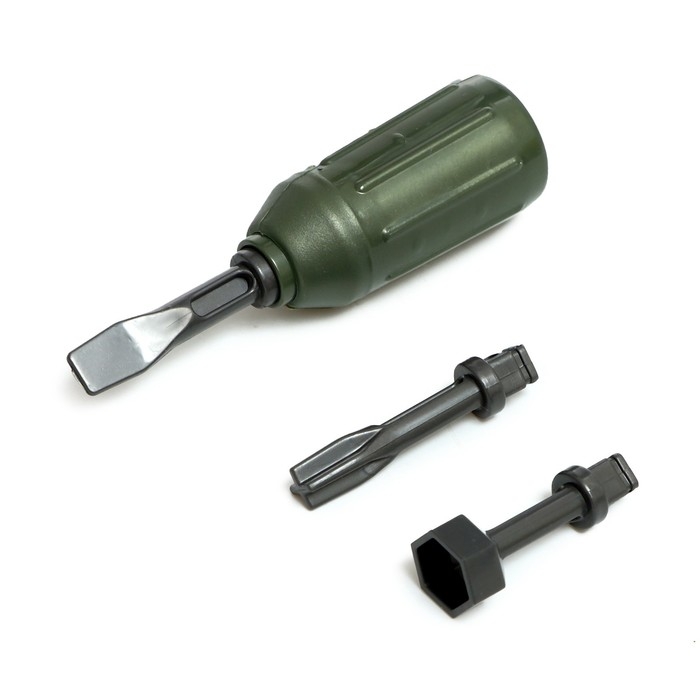 Конструктор винтовой &laquo;Боевой танк&raquo;, свет, звук, инерция, 57 деталей