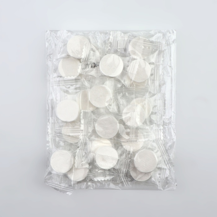 Салфетки одноразовые, прессованные, набор - 20 шт, 20 × 22 см, цвет белый Салфетки одноразовые, прессованные, набор - 20 шт, 20 × 22 см, цвет белый