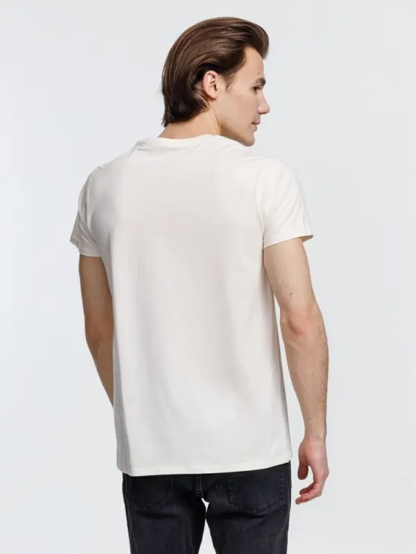 Футболка мужская Crusader Men, светло-бежевая (неокрашенная), размер XS