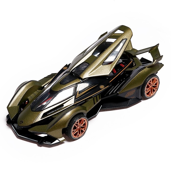 Машина металлическая «Спортивная», цвет зелёный Машина металлическая «Спортивная», цвет зелёный