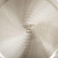 Миска &laquo;Классика&raquo;, 3,5 л, d=29 см, толщина 0,8 мм