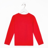 Футболка с длинным рукавом "Человек-паук", Marvel, рост 122-128, красный