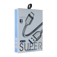 Кабель MicroUSB - USB, 2.4 А, оплётка TPE, морозоустойчивый, 1 метр, желтый Кабель MicroUSB - USB, 2.4 А, оплётка TPE, морозоустойчивый, 1 метр, желтый