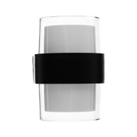 Светильник фасадный &laquo;Гранд двойной&raquo;, FSD-076, 10 Вт, 4000К, IP65, 220 В, пластик, черный