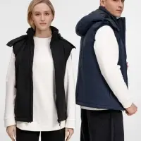 Жилет унисекс Sfera, черный, размер S