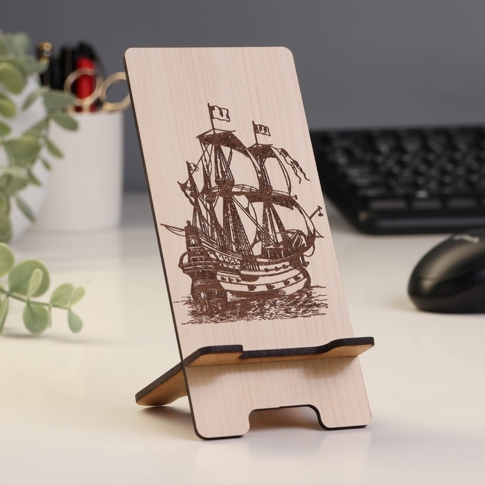 Подставка под телефон &laquo;Корабль&raquo;