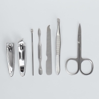 Набор маникюрный «Just for you», 7 предметов, в футляре Набор маникюрный «Just for you», 7 предметов, в футляре