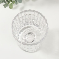 Подсвечник стекло на 1 свечу "Грани. На ножке" d=9 см прозрачный 10х10х17,5 см Подсвечник стекло на 1 свечу "Грани. На ножке" d=9 см прозрачный 10х10х17,5 см