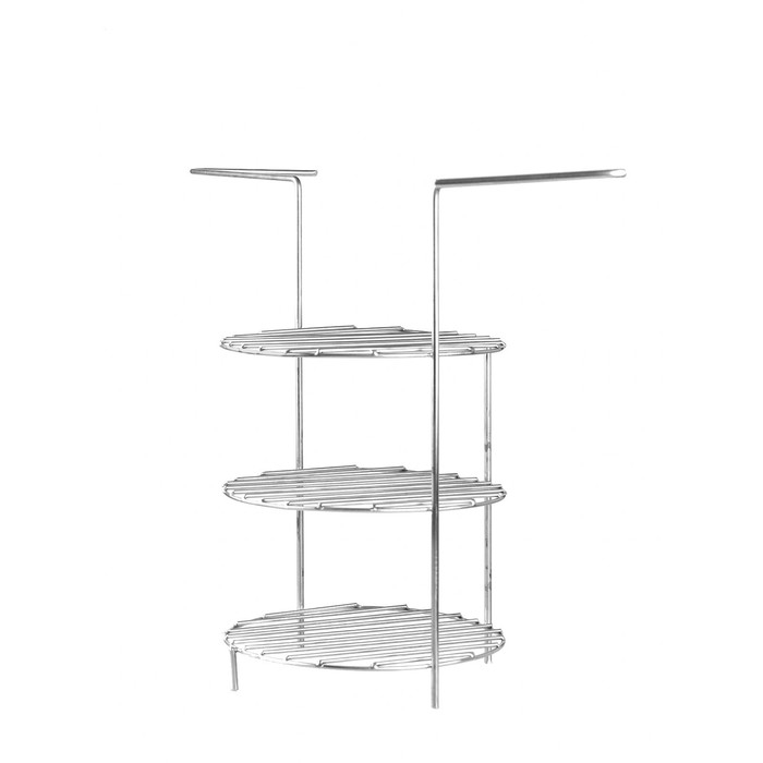 Решетка 3-х ярусная с ручками для тандыра, диаметр яруса 20 см, высота 33 см Решетка 3-х ярусная с ручками для тандыра, диаметр яруса 20 см, высота 33 см