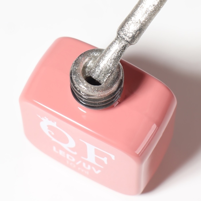 Гель лак для ногтей «COLOR CHROME», 3-х фазный, 10 мл, LED/UV, цвет серебристый (65) Гель лак для ногтей «COLOR CHROME», 3-х фазный, 10 мл, LED/UV, цвет серебристый (65)