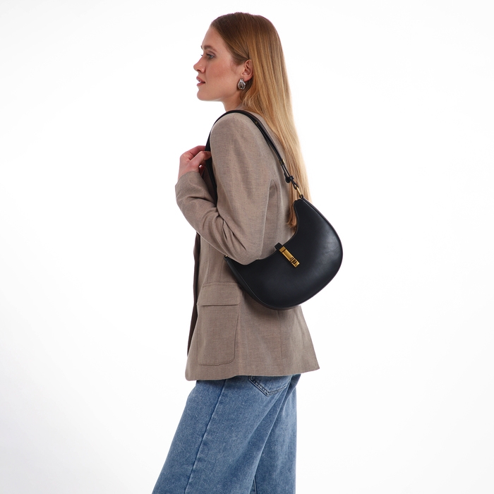 Сумка женская TEXTURA, маленький размер, цвет чёрный Сумка женская TEXTURA, маленький размер, цвет чёрный