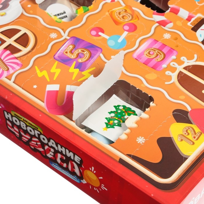 Набор для опытов на 13 дней &laquo;Новогодние чудеса&raquo;, 13 опытов