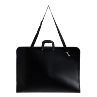 Папка для чертежей и рисунков A2, 600 x 425 х 30 мм, пластиковая, на молнии с трех сторон, с внутренним карманом, с внутренними удерживающими резинками на пряжке, с регулируемым ремнем через плечо, с пластиковыми ручками, чёрная Папка для чертежей и рисунков A2, 600 x 425 х 30 мм, пластиковая, на молнии с трех сторон, с внутренним карманом, с внутренними удерживающими резинками на пряжке, с регулируемым ремнем через плечо, с пластиковыми ручками, чёрная