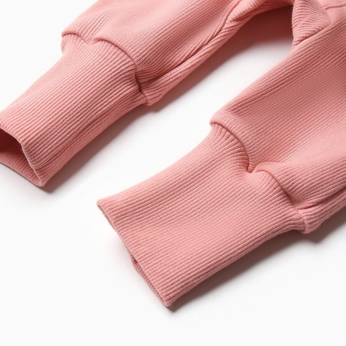 Комбинезон детский MINAKU, цвет пыльно-розовый, рост 86-92 см