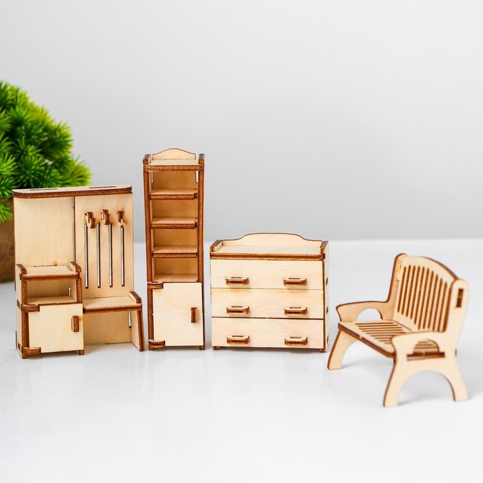 Набор игрушечной мебели для кукол &laquo;Прихожая&raquo;