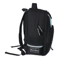 Рюкзак школьный 40 х 30 х 19 см, эргономичная спинка, Bruno Visconti 12-002 SOUNDMANIA, чёрный Рюкзак школьный 40 х 30 х 19 см, эргономичная спинка, Bruno Visconti 12-002 SOUNDMANIA, чёрный