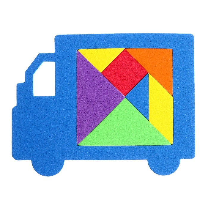 Танграм &laquo;Грузовичок&raquo;, цвета МИКС