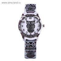 Женский подарочный набор "Совушки" 2 в 1: наручные кварцевые часы, браслет Женский подарочный набор "Совушки" 2 в 1: наручные кварцевые часы, браслет