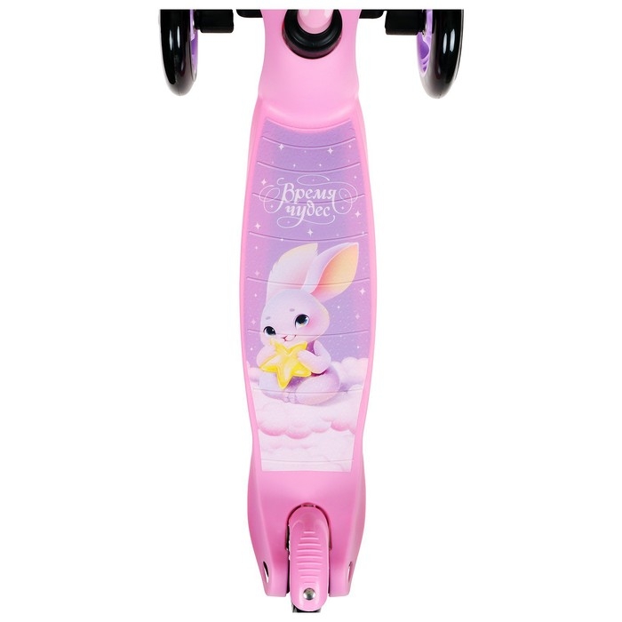 Самокат-снегокат 2 в 1 GRAFFITI «Зайка» Самокат-снегокат 2 в 1 GRAFFITI «Зайка»