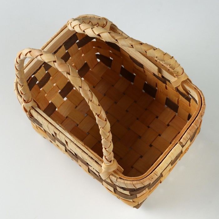 Корзина плетеная, 19 x 14 x 11,5/25 см, секвойя Корзина плетеная, 19 x 14 x 11,5/25 см, секвойя