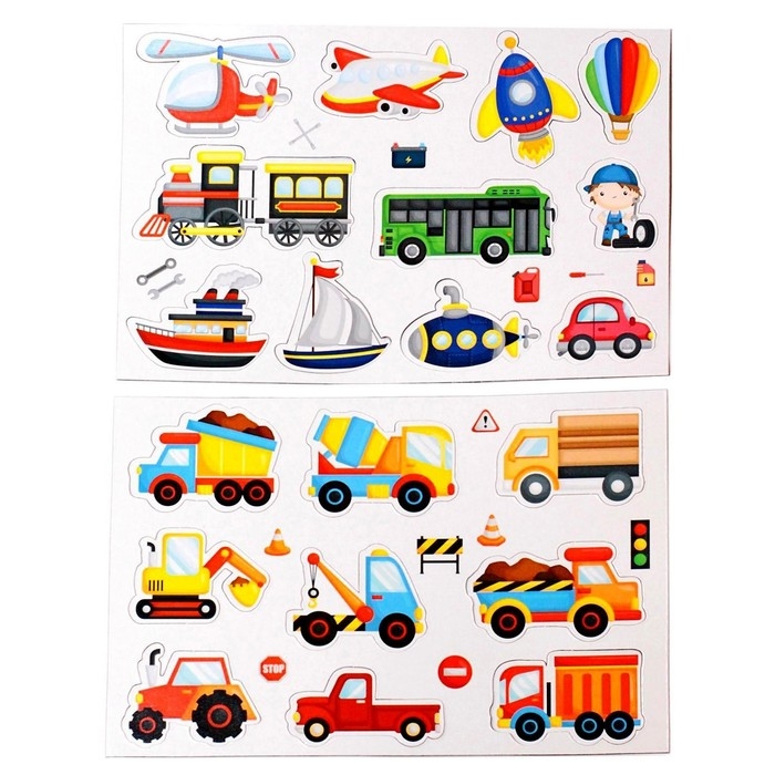 Настольная игра магнитная &laquo;Транспорт&raquo;