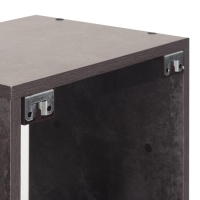 Стеллаж №1 DICE CUBE 1 секция, 360х360х320, Цемент Стеллаж №1 DICE CUBE 1 секция, 360х360х320, Цемент