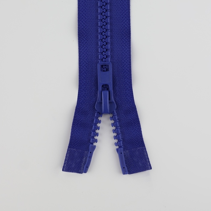 Молния &laquo;Трактор&raquo;, №8, разъёмная, 2 замка, замки автомат, 100 см, цвет электрик