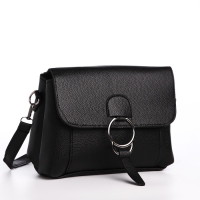 Сумка-мессенджер на магните, цвет чёрный Сумка-мессенджер на магните, цвет чёрный