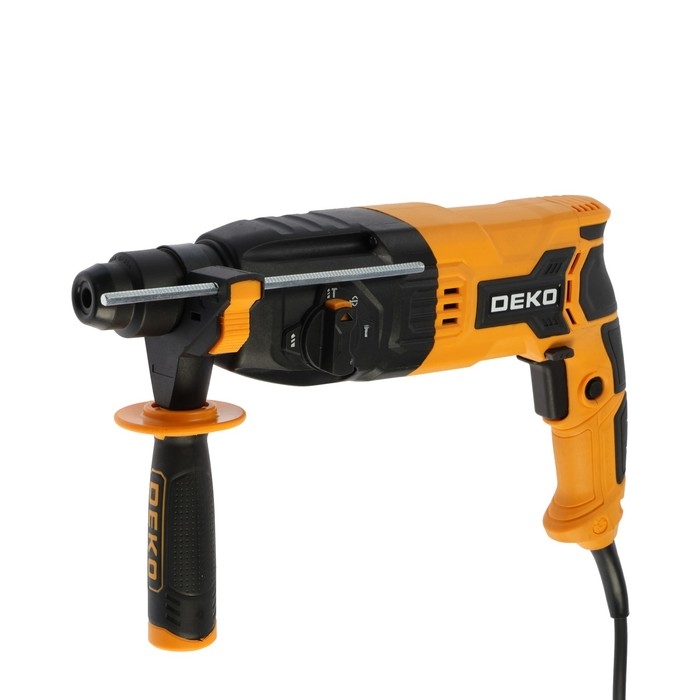 Перфоратор DEKO DKH, 850 Вт, SDS+, 4850 уд/мин, 3 Дж, кейс, набор из 5 буров Перфоратор DEKO DKH, 850 Вт, SDS+, 4850 уд/мин, 3 Дж, кейс, набор из 5 буров