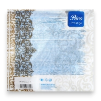 Новый год. Салфетки бумажные Pero Prestige &laquo;Версаль&raquo;, 3 слоя, 33х33, 20 шт.