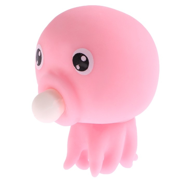 Мялка &laquo;Осьминог&raquo; надувает шарик