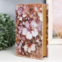 Сейф-книга дерево кожзам "Цветник. Ретро" 21х13х5 см Сейф-книга дерево кожзам "Цветник. Ретро" 21х13х5 см