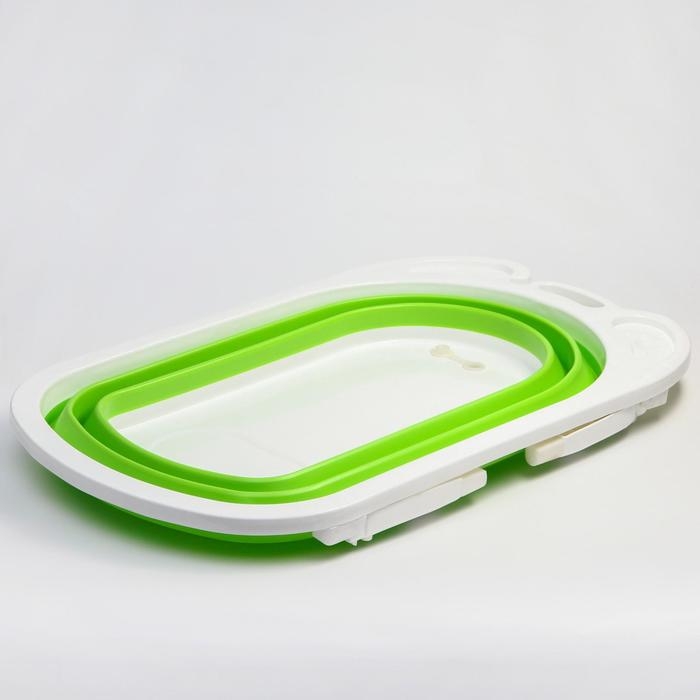 Ванночка детская складная 82 см., , цвет зелёный