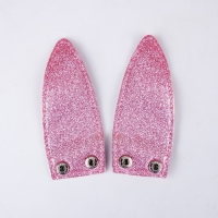 Рюкзак детский для девочки с блестками &laquo;Зайка&raquo;, съемные элементы, 27х23х10 см