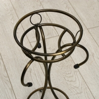 Подставка для цветов, напольная, на 1 горшок, d = 17 см, бронзовая, &laquo;Пикассо&raquo;